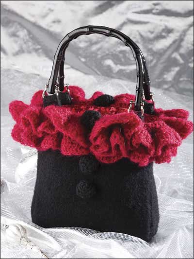 Scarlet Ruffles Crochet Purse Pattern
