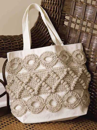 Textured Tote Crochet Pattern