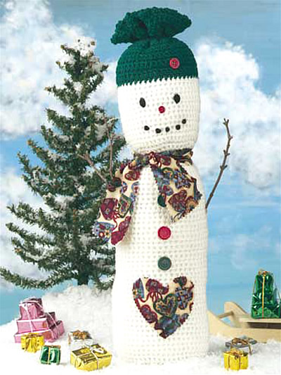 20 Crochet Snowmen & Snowflakes + Photos (12 Days of Christmas - Day 12)