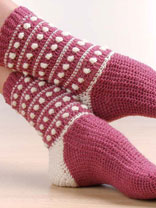 10 Crochet Socks + Photos