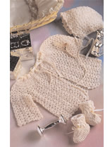 Old-Fashioned Baby Sweater Set