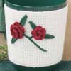Simply Roses Trash Can