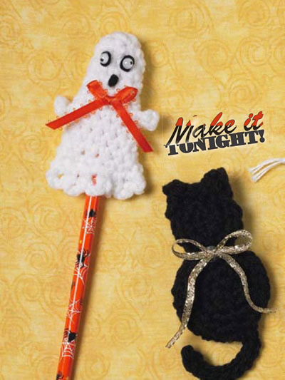 halloween décor crochet