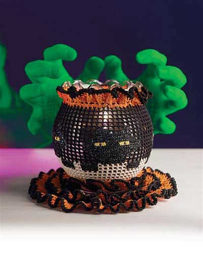 halloween décor crochet