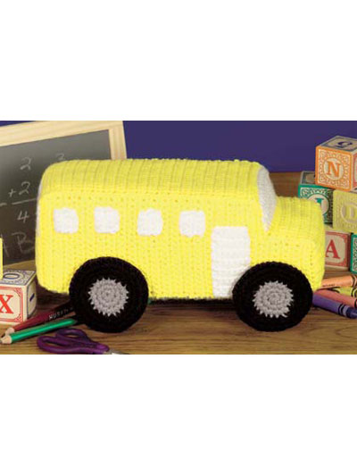 crochet school bus