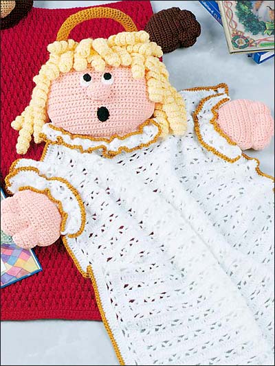 angel crochet blanket buddy