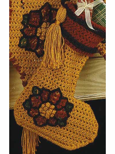 Crochet 'n' Weave Stocking