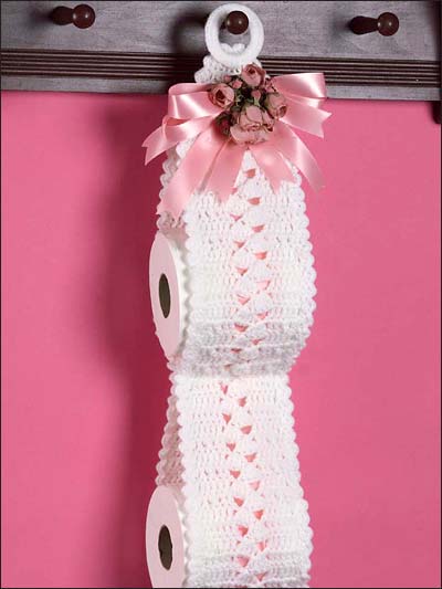 Rose Bouquet Spare Roll Holder