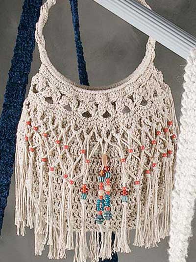Beaded Bag & Belt Crochet Pattern