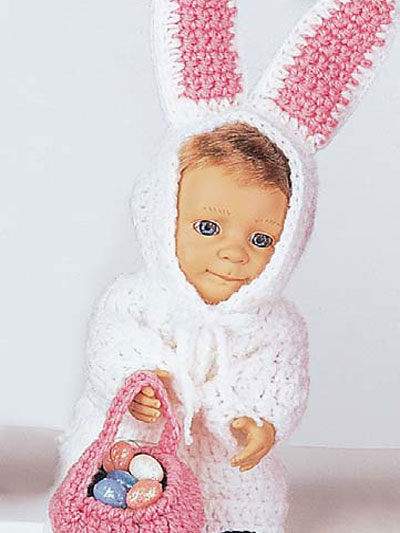 Easter Bunny Baby Doll Costume