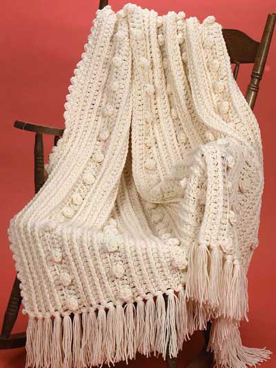 Double-Quick Aran Afghan