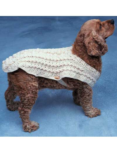 Craftdrawer Crafts: Free Crochet Dog Sweater Pattern National Dog Day