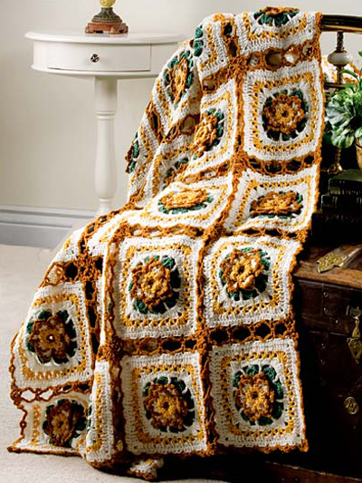 Autumn Lace Afghan