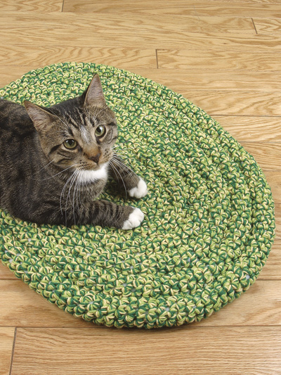 Coiled Cat Rug