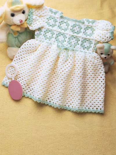 Granny Yoke Baby Dress