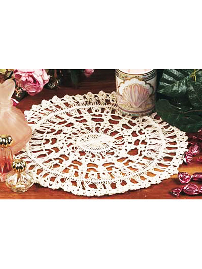 Hairpin Lace Doily 1