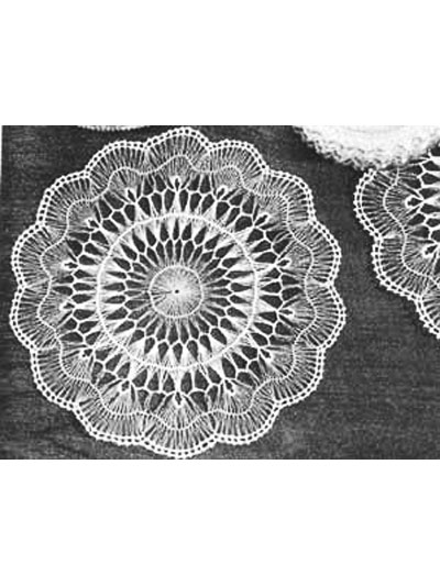 Hairpin Lace Doily 3