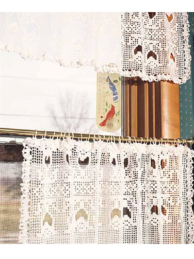 Tulip Lace Curtain and Valance