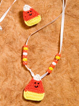 Treat Buddies Crochet Necklace or Pin Pattern