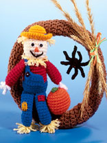 Fall Wreath Easy Crochet Pattern