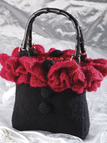 Scarlet Ruffles Crochet Purse Pattern