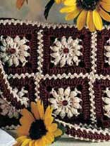 Sunflowers Crochet Handbag Pattern
