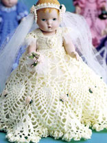 Wedding Gown Victorian Dolly Dress