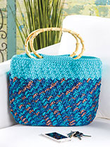 Textures in Teal Tote