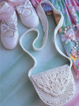 Lacy Shoulder Bag Crochet Pattern